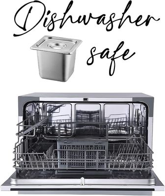 Boîte en bois d'acacia cuisine compost poubelle résistante à la rouille acier inoxydable Insert et seau de stockage