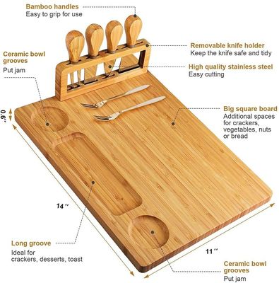 Couteaux de fromage en acier inoxydable