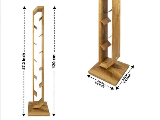 Étagère de vin en bois sur mesure pour la décoration intérieure Type d'installation de type debout Type cadeau d'anniversaire