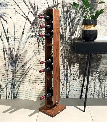 Étagère de vin en bois sur mesure pour la décoration intérieure Type d'installation de type debout Type cadeau d'anniversaire