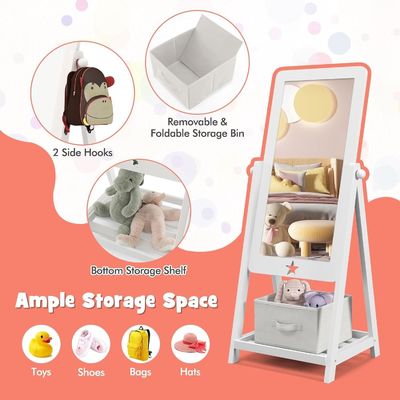 Rétroviseur à longueur indépendante avec conception rectangulaire rotative à 360 degrés