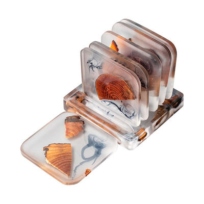 Des sous-vêtements de sublimation d'isolation thermique à l'aide de matériaux en bois et en résine