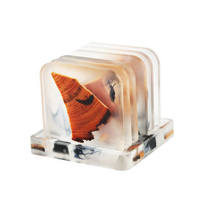 Coupe à rouleaux en résine de cristal personnalisée écologique dans le dernier style classique / post-moderne