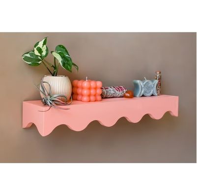Étagères flottantes Montessori préassemblées pour enfants Étagères en scallope pour la chambre d'enfant