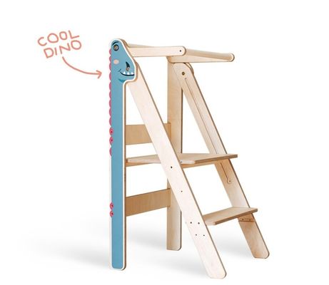 Tabouret d'apprentissage pliable de taille commune ou personnalisé Montessori