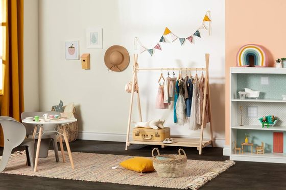 South Shore Suédois et Scandinaves Un rack de vêtements incontournable pour le rangement de chaussures