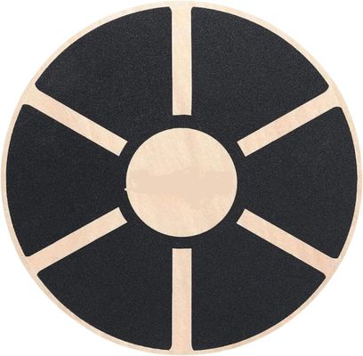 Planche d'équilibre en bois en bois respectueux de l'environnement pour l'entraînement à l'équilibre polyvalent et la décoration intérieure