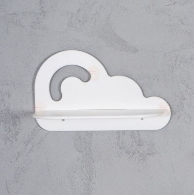 Appareil électroménager pour enfants Aménagement de jouets Décoration de chambre préfabriquée Forme de nuage Petit enfant Étagères flottantes En feu