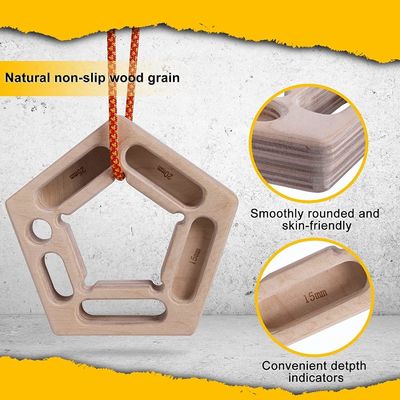 Portable Hangboard Rock Climbing tient parfait pour les enfants d'apprentissage jouet et de l' entraînement des bras