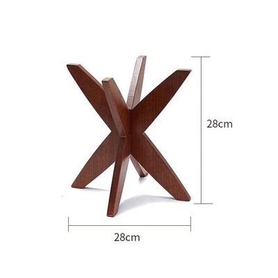 En bois sur mesure 3 niveaux de gâteau affichage de fruits avec cadre métallique Ajouter une touche d'élégance