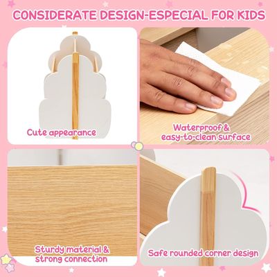 Armoire à livres pour enfants Armoire à livres en bois pour les tout-petits