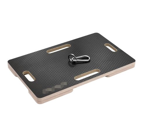 Plateforme d'entraînement à la résistance de bande de caoutchouc en grande quantité avec logo personnalisé et bois