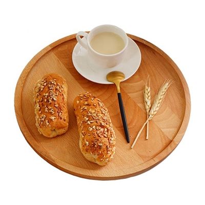 Plateau de couverts en bois massif naturel en bambou personnalisé de différentes tailles et formes