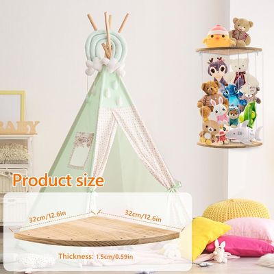 Armoire de rangement de jouets pour la salle de jeux pour tout-petits Organisateur de coin pour animaux emballés