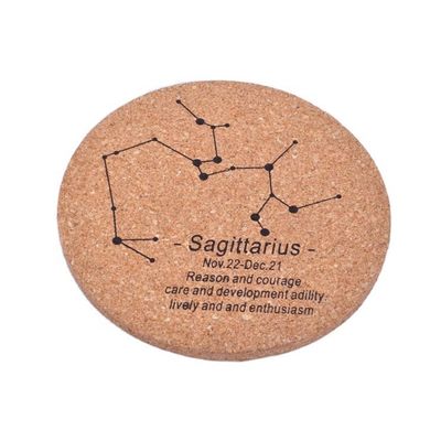 Des tapis de coupe en bois de liège de design classique pour les tapis en MDF Constellation sur mesure en stock