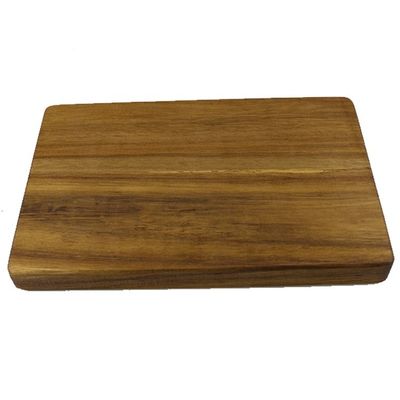 Planche à découper en bois d'acacia rectangulaire avec poignée
