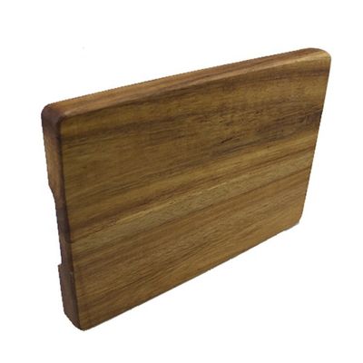 Logo personnalisé Plaque de coupe de bois de noyer acceptable pour un matériau naturel écologique