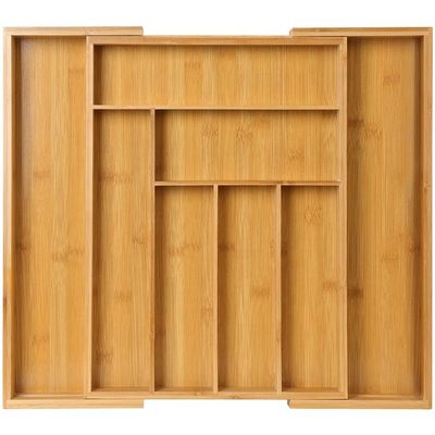 Plateau de couverts réglable pour couteaux cuillères fourchettes Logo personnalisé Organiseur acceptable