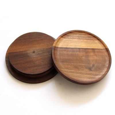 Commande personnalisée Acceptée Cuisine Bonbons Épices Bouteille en verre avec couvercle de noix noire non-déversement