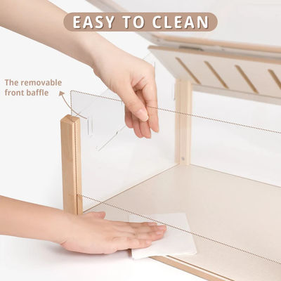 Box de montres personnalisé Hamster Hideout Meubles en bois pour animaux de compagnie Playhouse Modèle solide pour petits animaux de compagnie