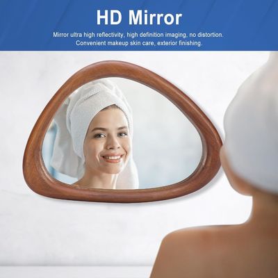 Série de miroirs asymétriques de 2 pièces pour la décoration murale dans la salle de bain de l'hôtel