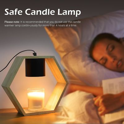 Porteurs de bougies à colonne en bois brun rustique moderne pour la décoration intérieure 3D x 9 "W x 22"H