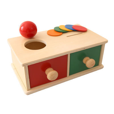 Ensemble de jeux pour enfants en bois de couleurs variées