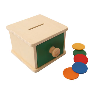 Ensemble de jeux pour enfants en bois de couleurs variées