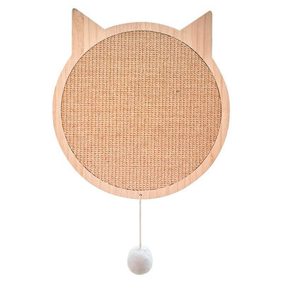 Maison de poste en bois et tapis à pattes en tissu de sisal pour le divertissement de votre chat