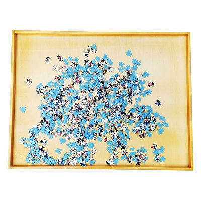 1000 pièces Puzzle Jigsaw Compatible personnalisé Tableau de puzzle en bois avec hauteur réglable