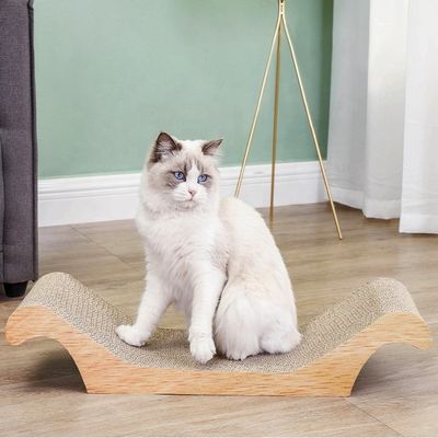 Pet personnalisé en carton ondulé grattage Pad chat grattage jouets de planche pour la sélection de l'espace de la pièce