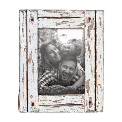 Cadre photo rustique en bois massif pour la décoration intérieure