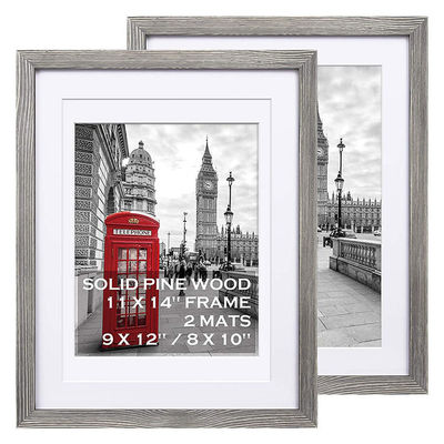 Impression de taille personnalisée cadres photo en bois rustique pour vos solutions d'impression