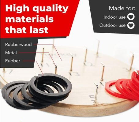 Jeux de lancer des bagues pour adultes et enfants