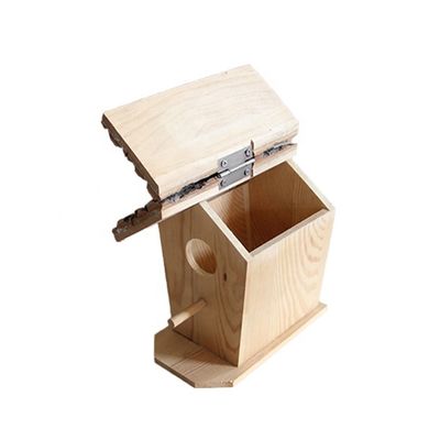Chambres d'oiseaux en bois faites à la main pour la décoration de jardins Type d'article Autres teintés de tache