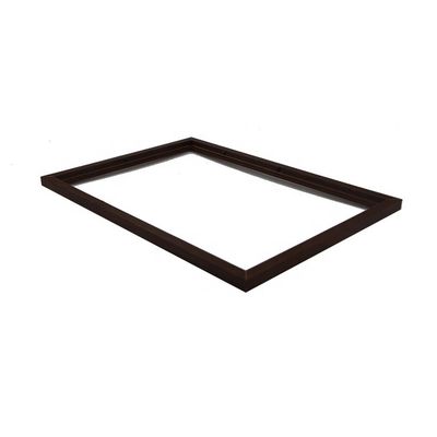 VL-PF02 Cadre photo décoratif en bois de couleur claire ou comme votre couleur avec impression