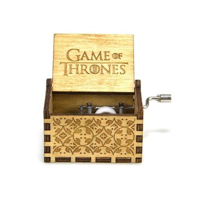 Boîtes de musique en bois de pin 6.3x5x4.2cm pour les cadeaux de Noël en forte demande