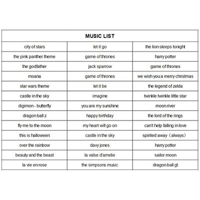 Boîtes de musique en bois de pin 6.3x5x4.2cm pour les cadeaux de Noël en forte demande