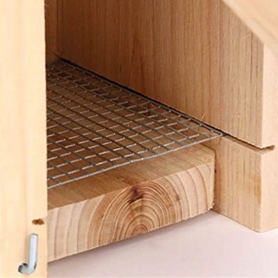 Nature Maison d'oiseaux en bois pour l'extérieur bricolage Boîte de nid d'oiseau bleu suspendu à l'arbre Maison d'oiseaux en bois