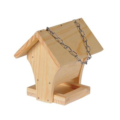 Décoration extérieure personnalisée Petit mignon Pigeons Maison d'oiseaux Toutes les saisons Alimentateur en bois