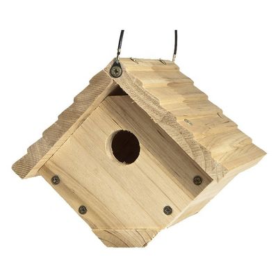 Maison entièrement assemblée Kit de maison d'oiseau en bois pour la maison traditionnelle Wren Type de cage en bois