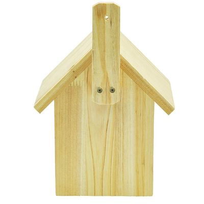MAISONNES artisanales suspendues en bois recyclé maison d'oiseau sur mesure boîte de reproduction de nid écologique