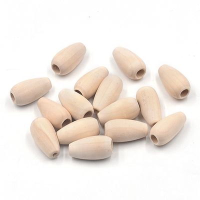 20-40mm Perles en bois couleur naturelle forme de cœur en bois pour le bricolage poupées bracelet boucle d'oreille Vitalucks cadeau bricolage