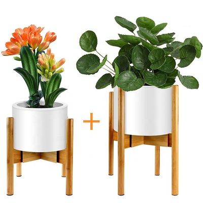 Échafaudage de plant de bois de bambou réglable pour le poids de support élevé extensible intérieur extérieur