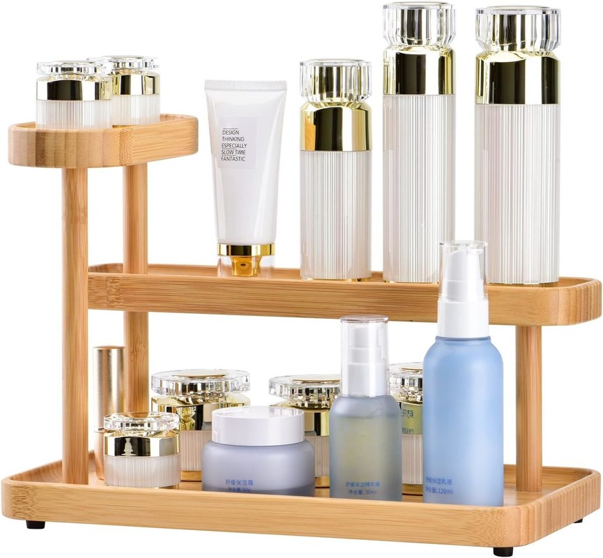 Accueil organisateur rack de stockage multifonctionnel pour les parfums cosmétiques condiments et plus