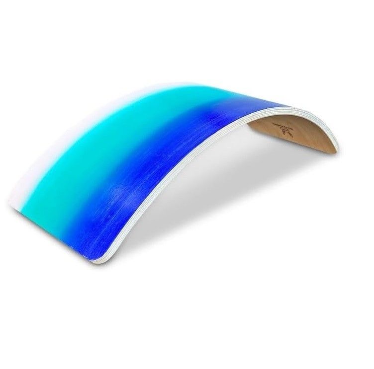 Logo personnalisé Tableau Wobble en bois Ensemble de 2 pour les adultes dans le gymnase et le jeu Montessori de surf