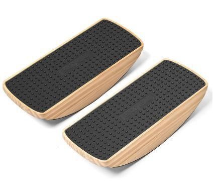 OEM ODM Acceptable bureau maison anti-dérapant tapis anti-fatigue avec planche oscillante en bois