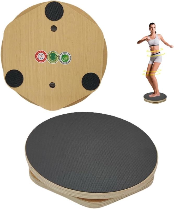 Planche d'équilibre en bois de 12 pouces de style rustique