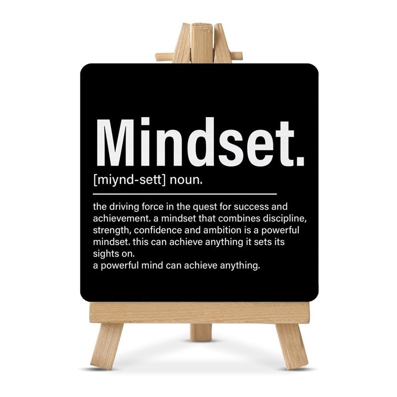 Décoration de la maison vernis.Cadeaux Inspiration Motivation Signe en bois pour bureau