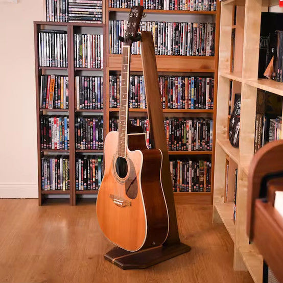 Réservoirs de stockage Racks en bois Stand de guitare verticale pour guitare acoustique et électrique